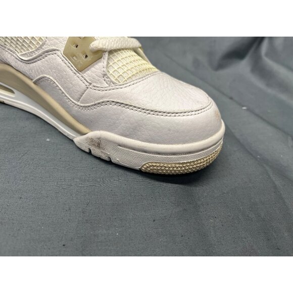 Nike Boys Air Jordan 4 Retro (GS) Sneakers Sand 487724-118 Size 6 DISPLAY MODEL! - Picture 15 of 16